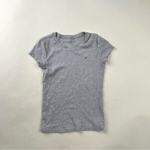Tommy Hilfiger Light Gray Crewneck Top